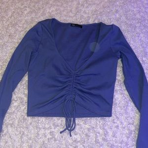 Zara Cropped Long Sleeve